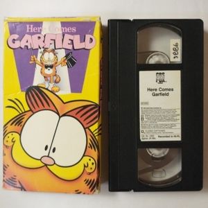 Here Comes Garfield VHS Tape